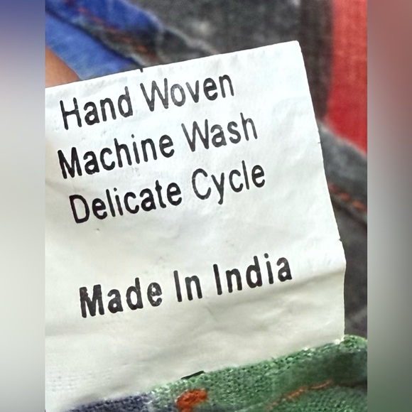 DILEMMA HAND PAINTED ARTIST MIRO INSPIRED BUTTON FRONT ART TO WEAR SHIRT - Picture 8 of 8